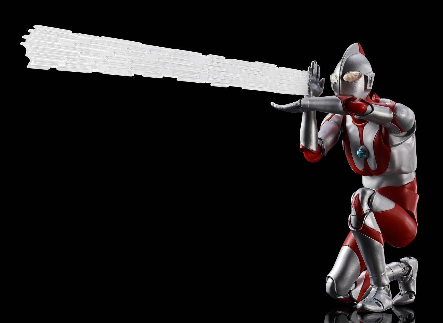 Alt View 3. PopMarket - Tamashii Nations - Ultraman - S.H.Figuarts - 60th Anniversary Form Action Figure   - COLLECTIBLES - Multicolor.