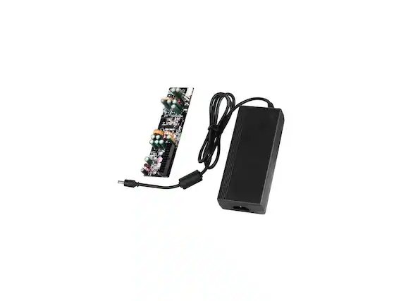 Front. SilverStone - 120W Power Supply Kit with DC-DC Board, 12V/10A Adapter, 20+4pin, 1x EPS, 3x SATA, 1x 4-Pin.