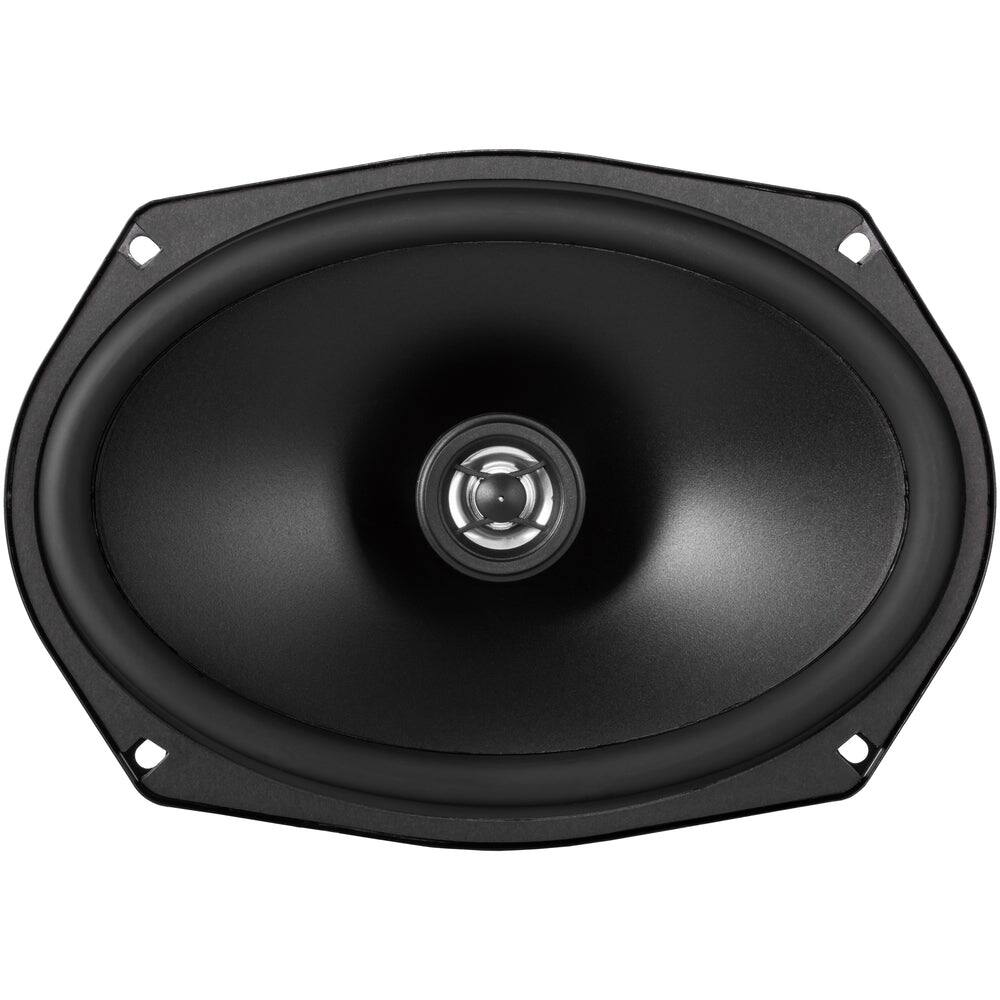 Angle. NVX - ESP69 480W Peak (160W RMS) 6x9in E-Series 2-Way Coaxial Speakers with 13mm PEI Dome Tweeters.