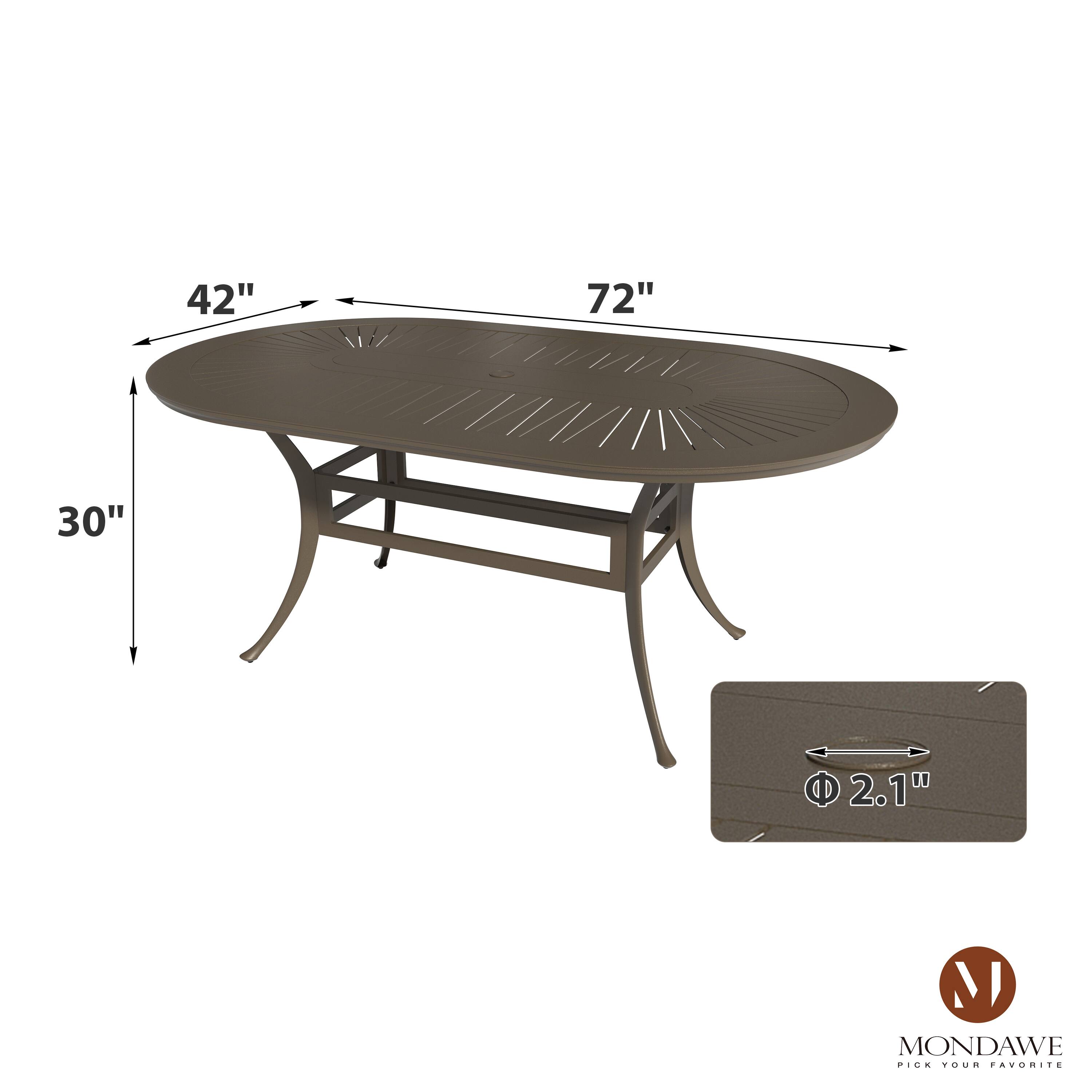 42"  
72"  
30"  
2.1"  
MON'DAWE  
PICK YOUR FAVORITE