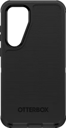 Front. OtterBox - OtterBox Defender Pro Series Black Case - Samsung Galaxy S25+ - Black.