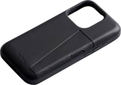 Bellroy iPhone 15 Pro Leather Phone Case 3 Card Black PTXH