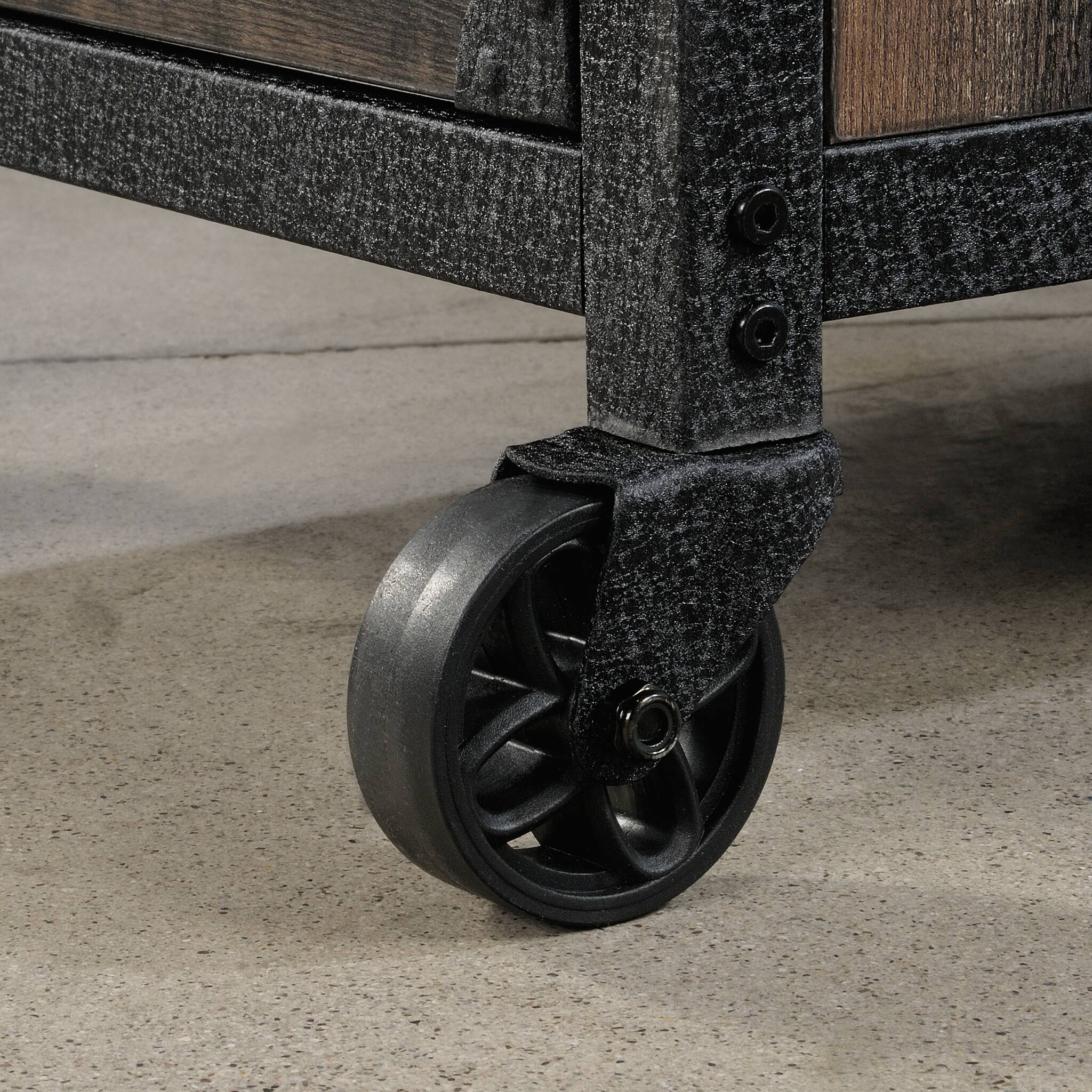 Angle. APRILSOUL - File Pedestal Brown finish.