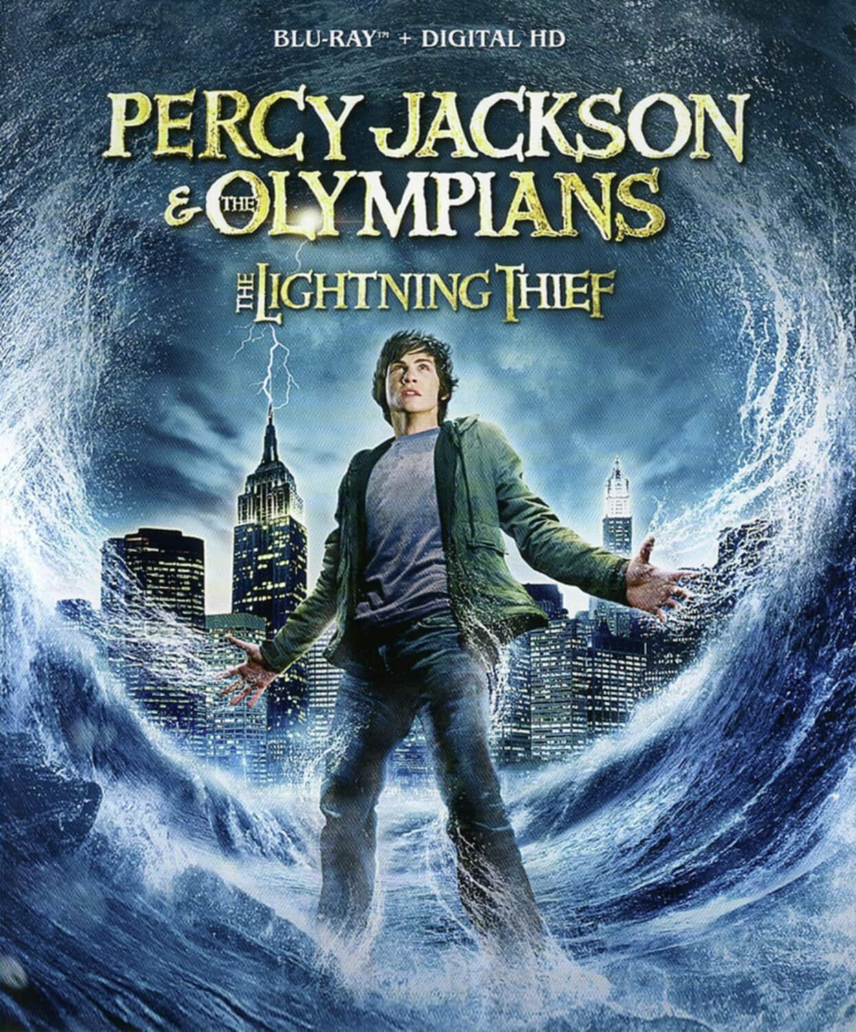 Front. Percy Jackson and the Olympians: The Lightning Thief   - BLU-RAY.