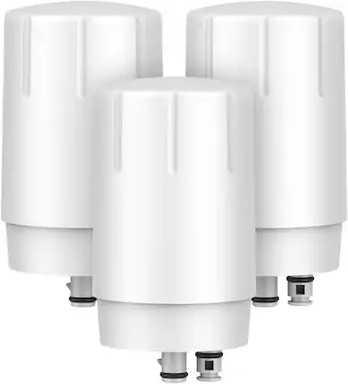 Front. GLACIER FRESH - GLACIER FRESH Faucet Filter Replacement, Compatible with FR-200, FF-100 and All Brita Tap Water Filters (3 Pack).