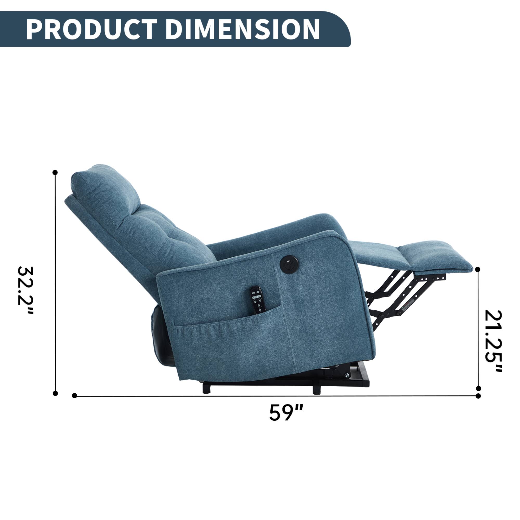PRODUCT DIMENSION

32.2" x 59" x 21.25"
