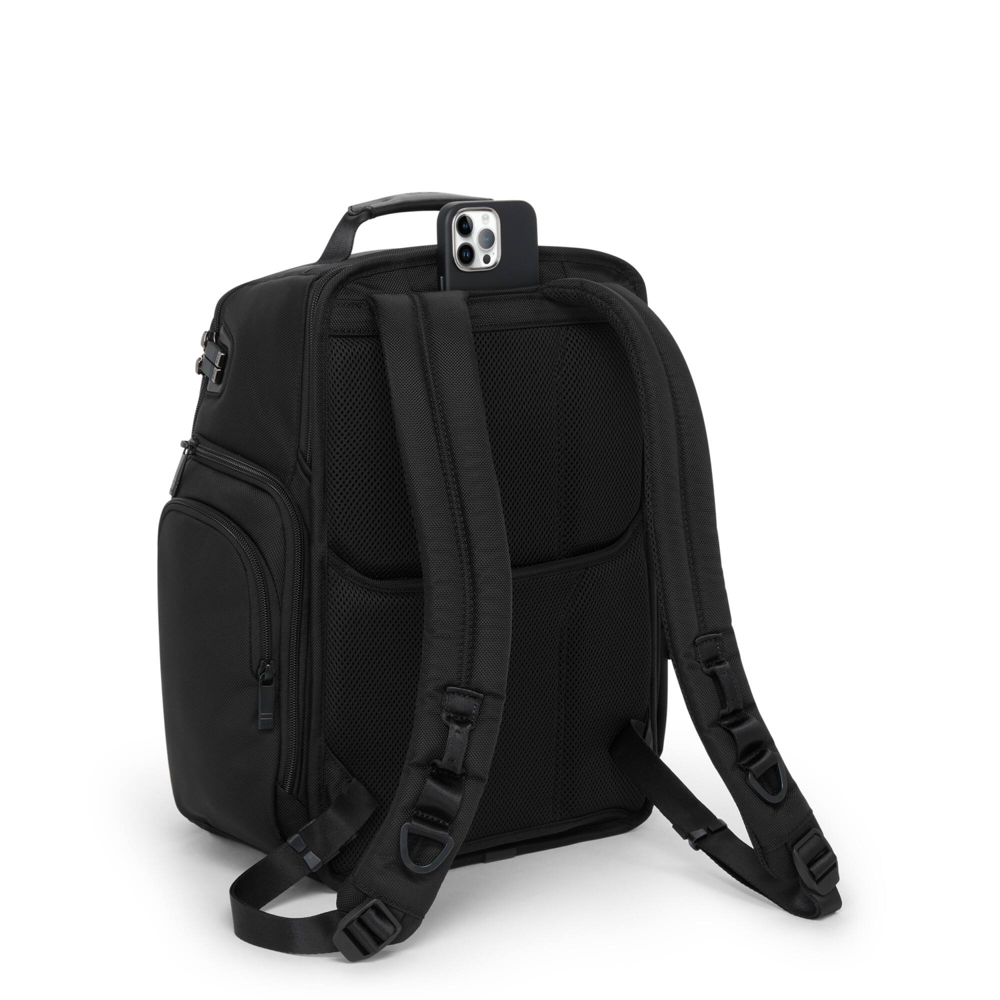 Back. TUMI - Alpha Brief Pack Backpack - Black.