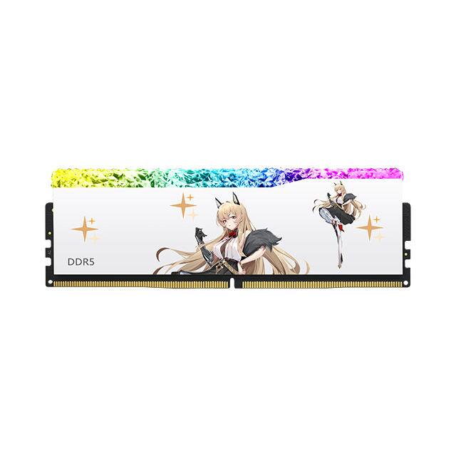 Front. Cluzine - DDR5 RGB 6800MHz 32GB (16GB×2) High Speed RAM 1.4V CL34 ECC Memory Kit.