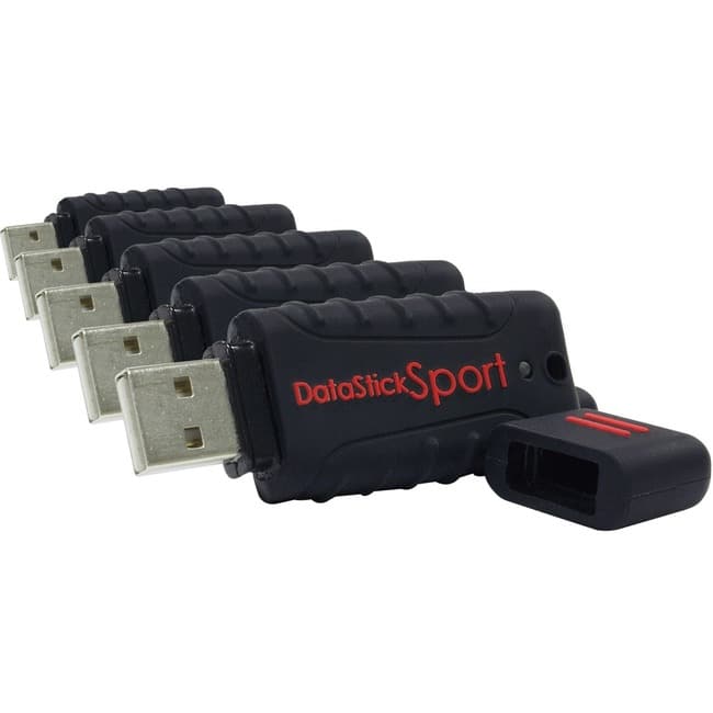 Centon - VALUEPACK USB 2.0 DATASTICK SPORT , 64GB 5 PACK - Black price history on PriceWatchPro