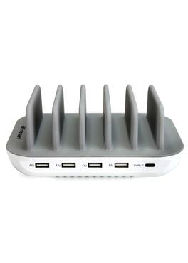 Emerson - Multi-Device USB Charging System - White