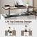 Lift Top Desktop Design
More Ergonomic with 9 Inch Lift Height