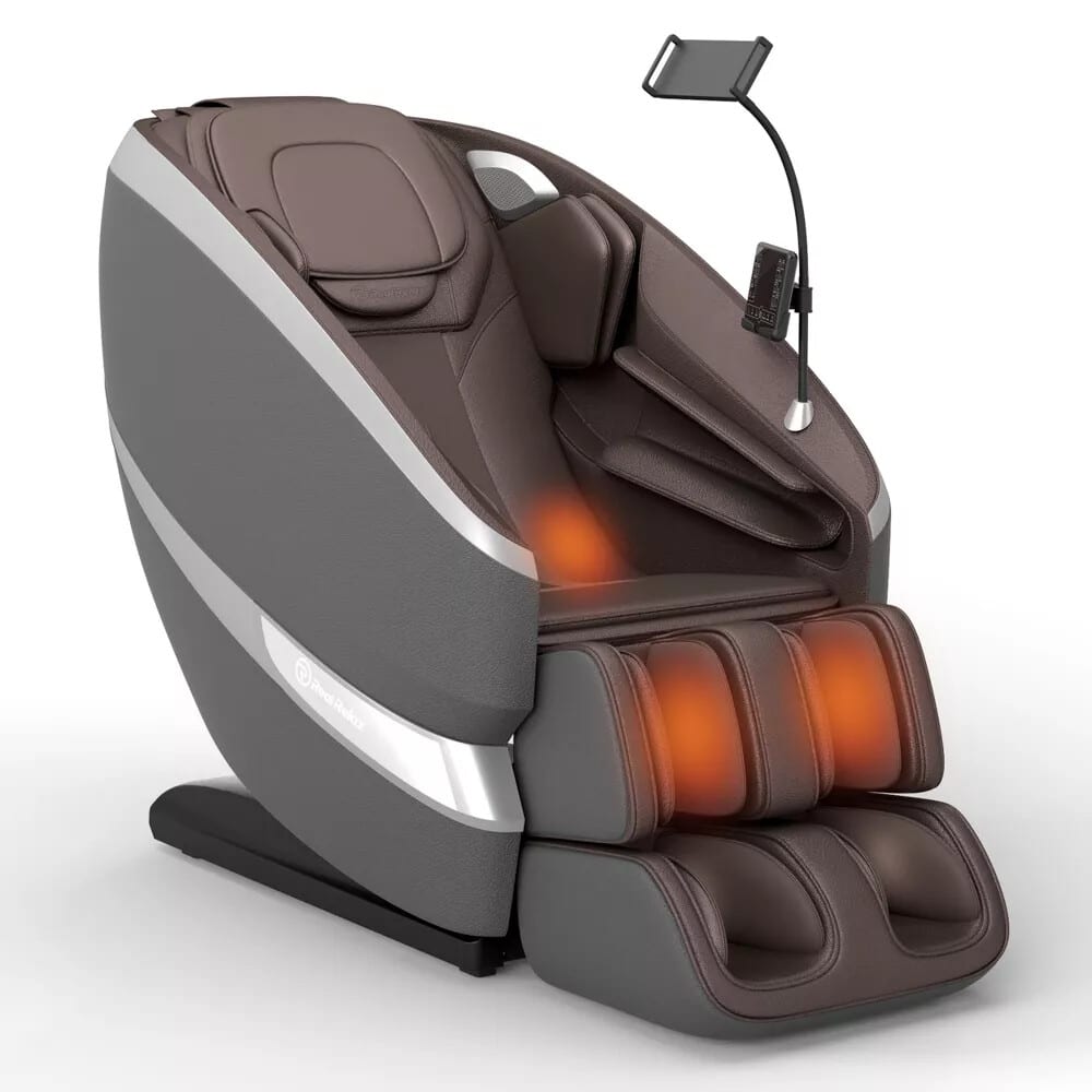 Essen Blissed - Favor FS-01 Pro Full Body Zero Gravity with Shiatsu Massage Chair - Brown