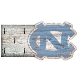 Fan Creations - North Carolina Tar Heels 6" x 12" Mounted Key Holder - Multicolor