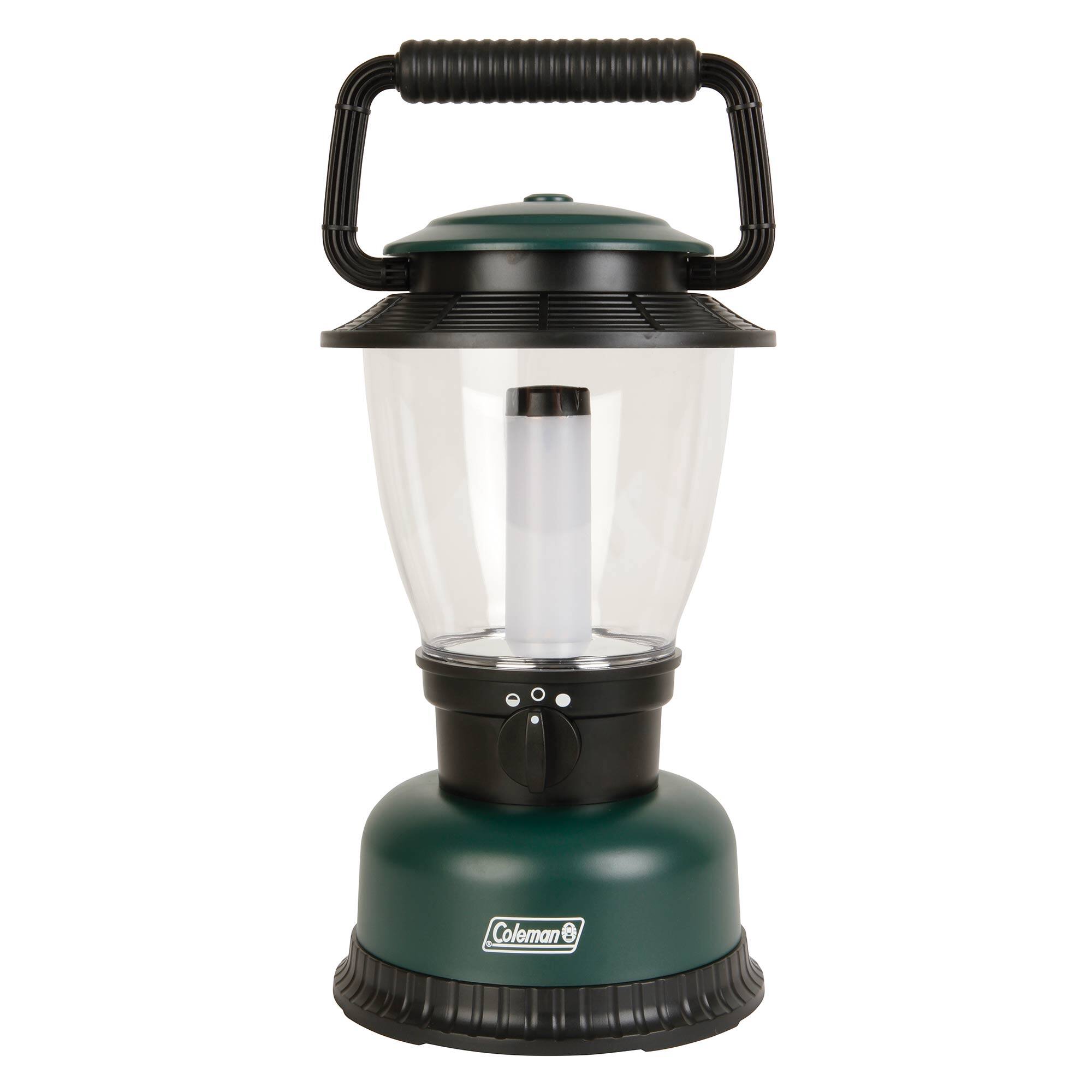 Front. Coleman - Coleman CPX 6 Classic XL 700 Lumens IPX4 Waterproof LED Lantern, Rugged Green - Rugged Green.