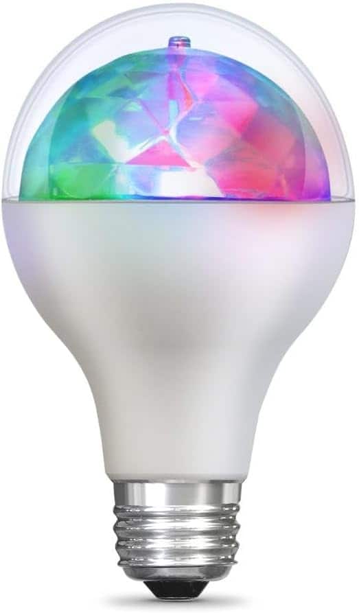 MOSZAR LLC - Disco Party LED Light Bulb – A19, RGB Multicolor, Electric, 5.3