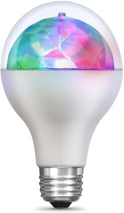 MOSZAR LLC - Disco Party LED Light Bulb – A19, RGB Multicolor, Electric, 5.3