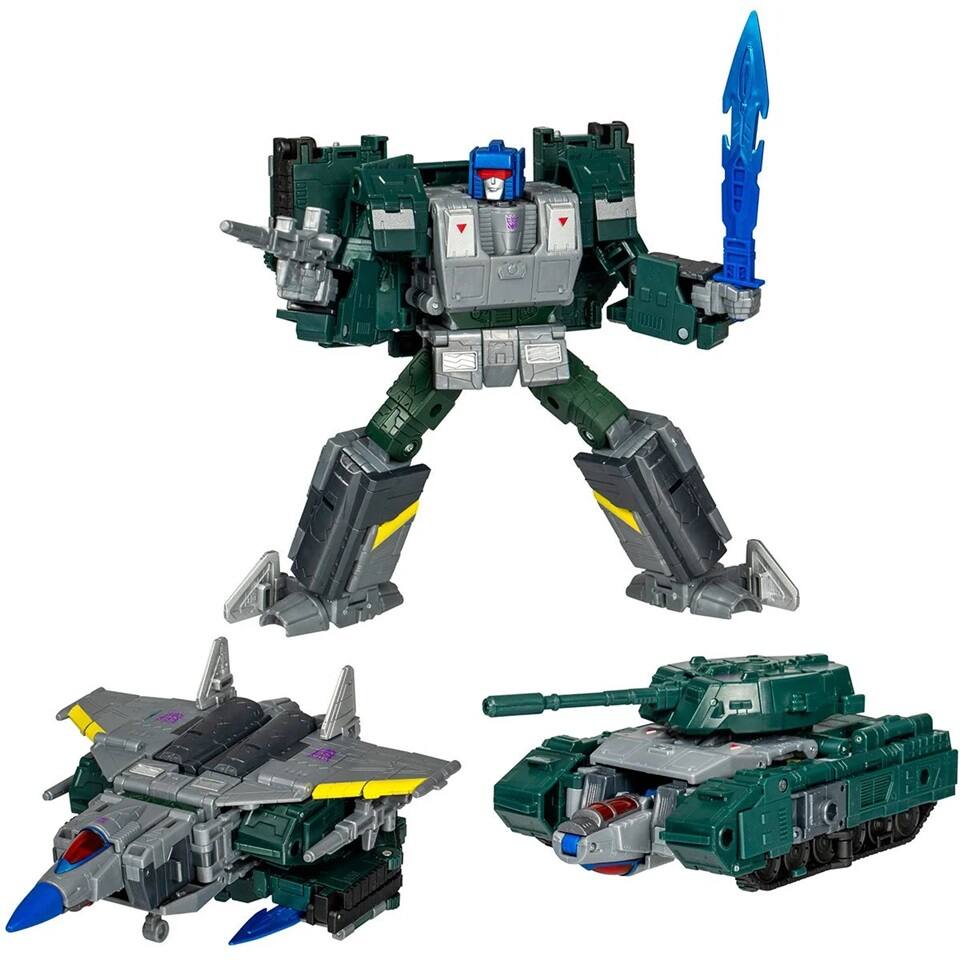 Alt View 7. Hasbro - Hasbro Collectibles - Transformers - Legacy - United Leader Class Overcharge   - Collectibles - Multicolor.