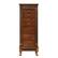 Alt View 17. Costway - Jewelry Cabinet Storage Chest Stand Organizer Necklace Wood - Brown.