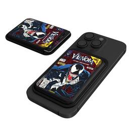 Keyscaper - Marvel Classic Cover Black Magnetic Credit Card Wallet - Venom