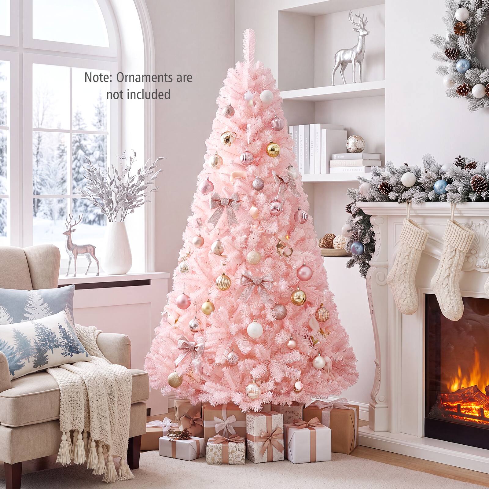 Note: Ornaments are not included