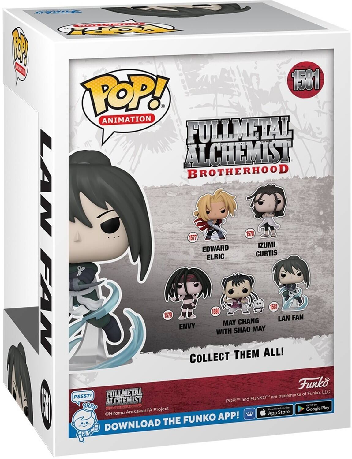 Funko POP! ANIME: Fullmetal Alchemist: Lan Fan (Ninja