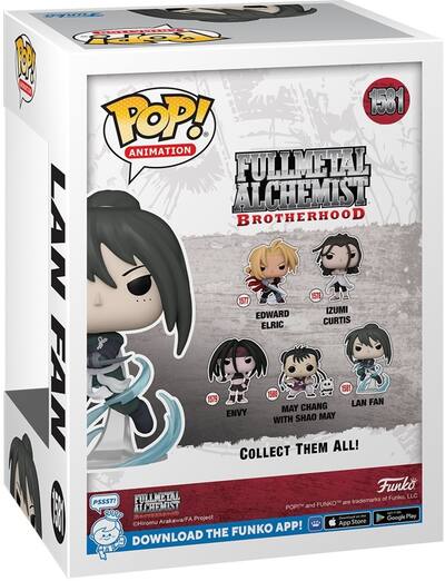 Funko POP! ANIME: Fullmetal Alchemist: Lan Fan (Ninja Funko POP! ANIME: Fullmetal Alchemist: Lan Fan (Ninja