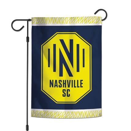 Front. WinCraft - Nashville SC 2-Sided 12'' x 18'' Garden Flag - Multicolor.