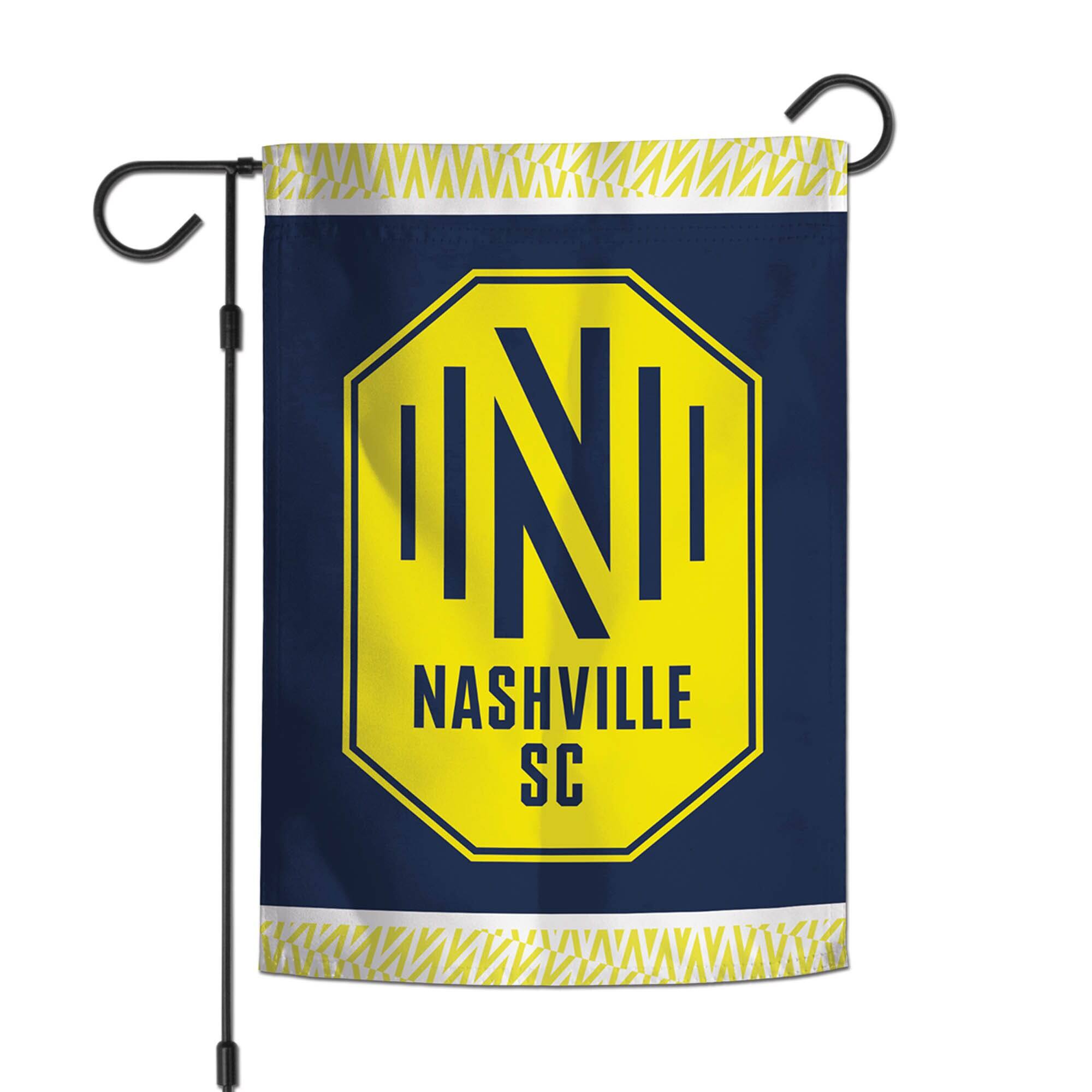 Front. WinCraft - Nashville SC 2-Sided 12'' x 18'' Garden Flag - Multicolor.