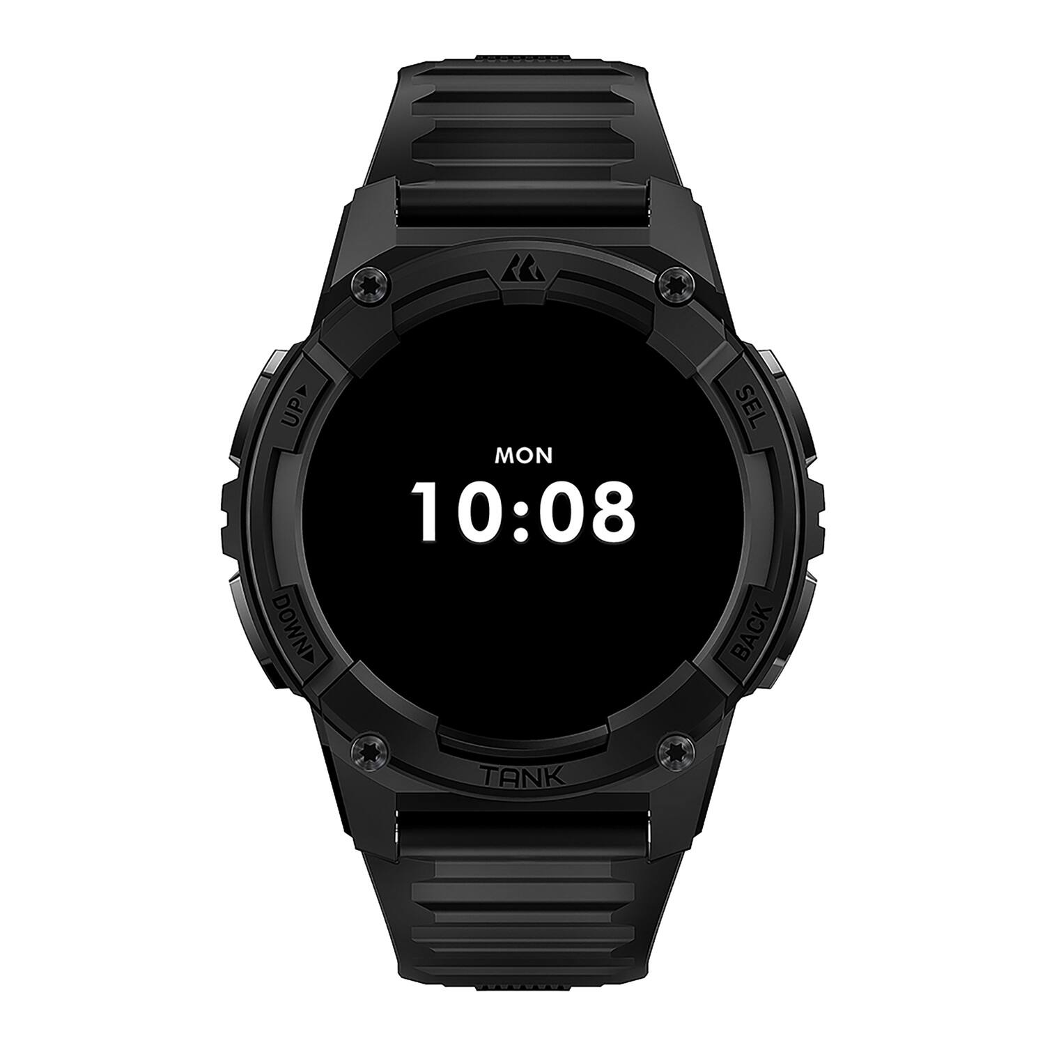 UP DOWN MON 10:08 SEL BACK TANK