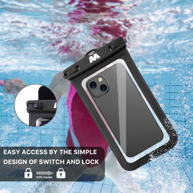 M - EASY ACCESS BY THE SIMPLE DESIGN OF SWITCH AND LOCK - 100% Sealed