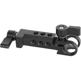 CAMVATE - 15mm Rod Holder to Manfrotto-Type Clamp Mount, Black