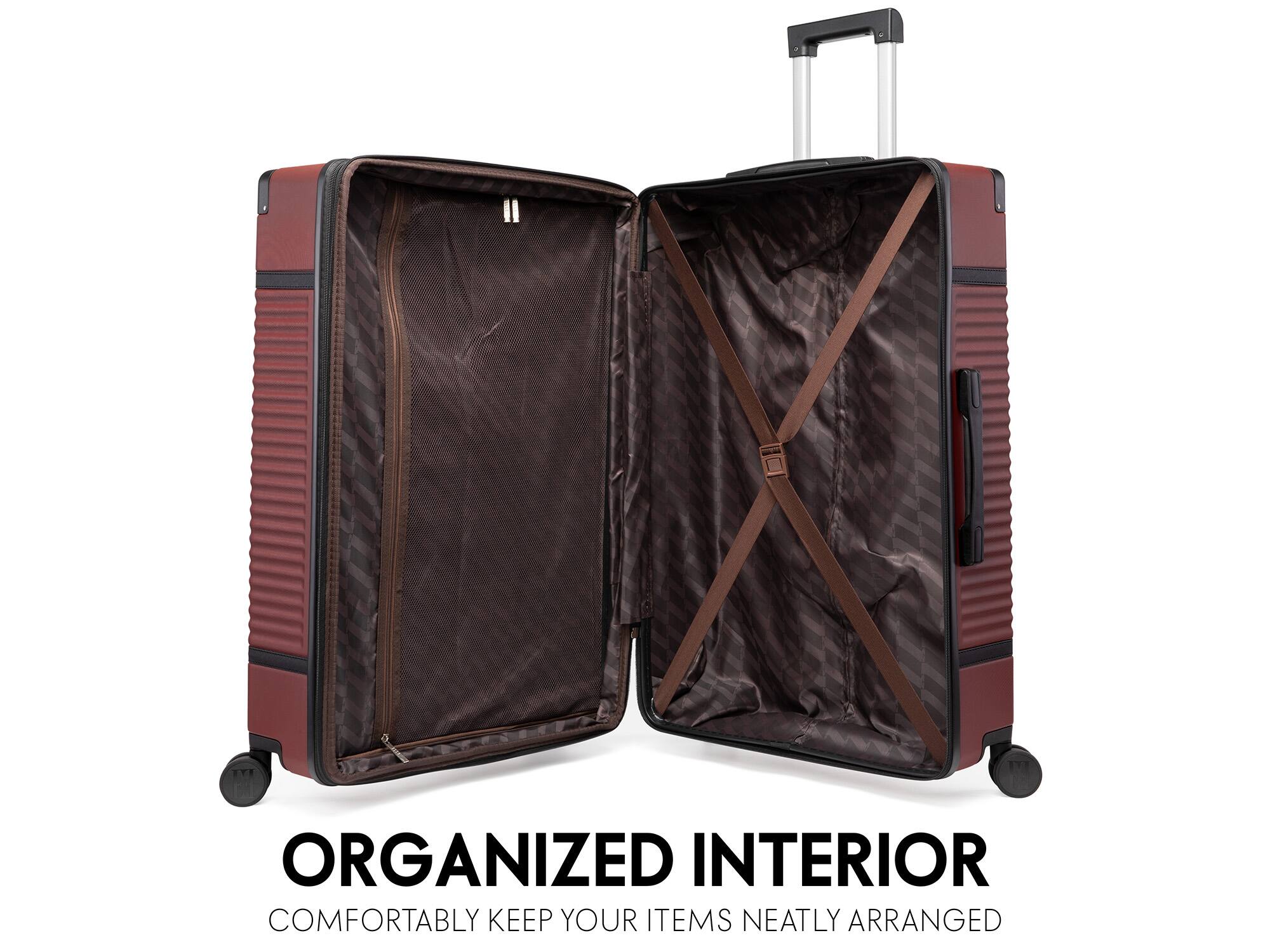 ORGANIZED INTERIOR
COMFORTABLY KEEP YOUR ITEMS NEATLY ARRANGED