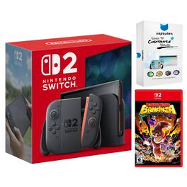Switch 2 Video Game Console with Donkey Kong Bananza and MightySkins Code Bundle - Nintendo Switch 2