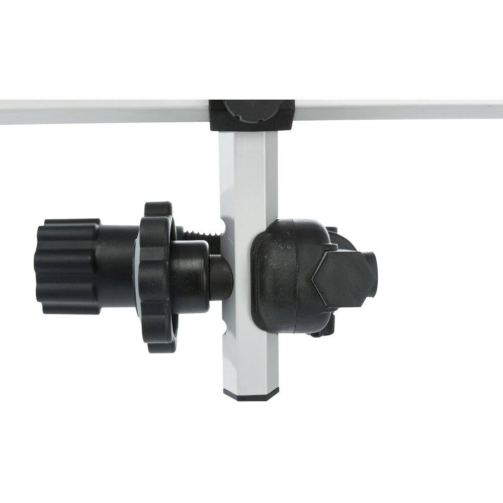 Alt View 2. TRIXIE - Adjustable Aluminum Grid Back Seat Pet Barrier for Dogs - Silver/Black.