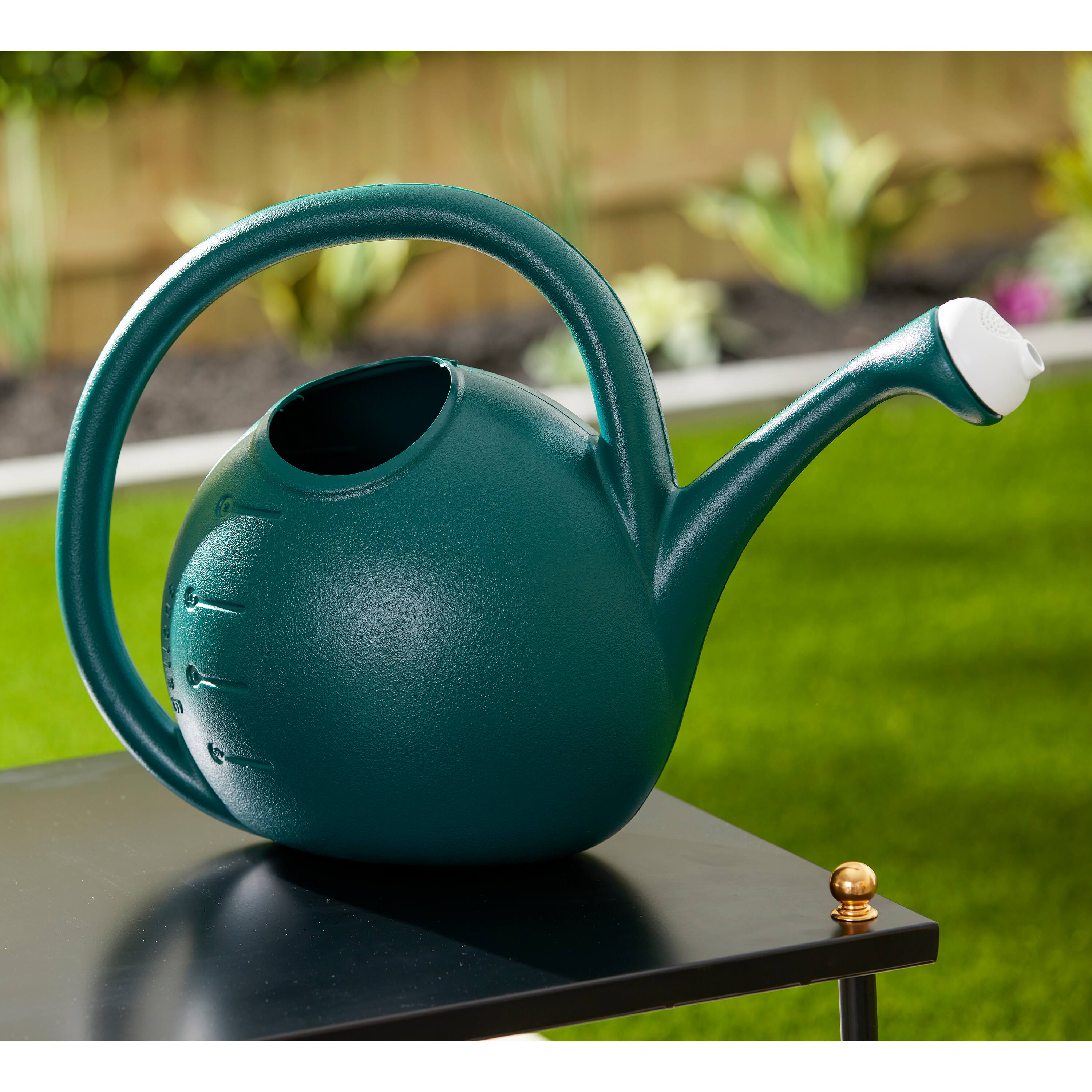 Alt View 7. The HC Companies - HC Companies 2 Gallon Premium Large Mouth Garden Plant Watering Can, Evergreen.
