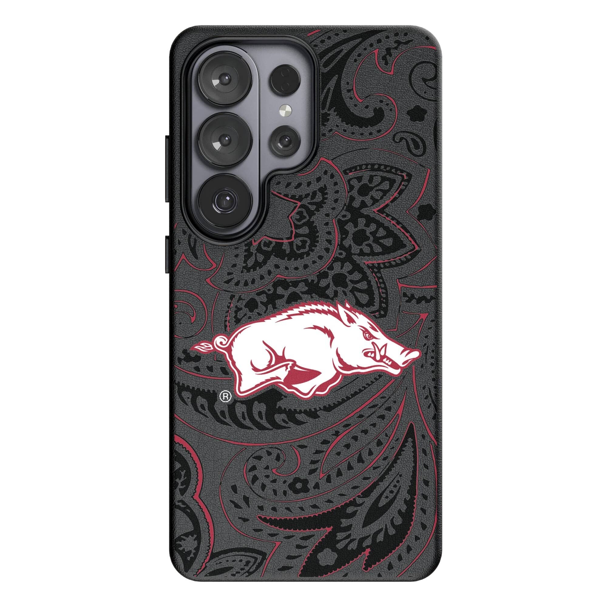 Keyscaper - NCAA - Arkansas Razorbacks Paisley Galaxy Magnetic Bump Case - S25 Plus - Black price history on PriceWatchPro