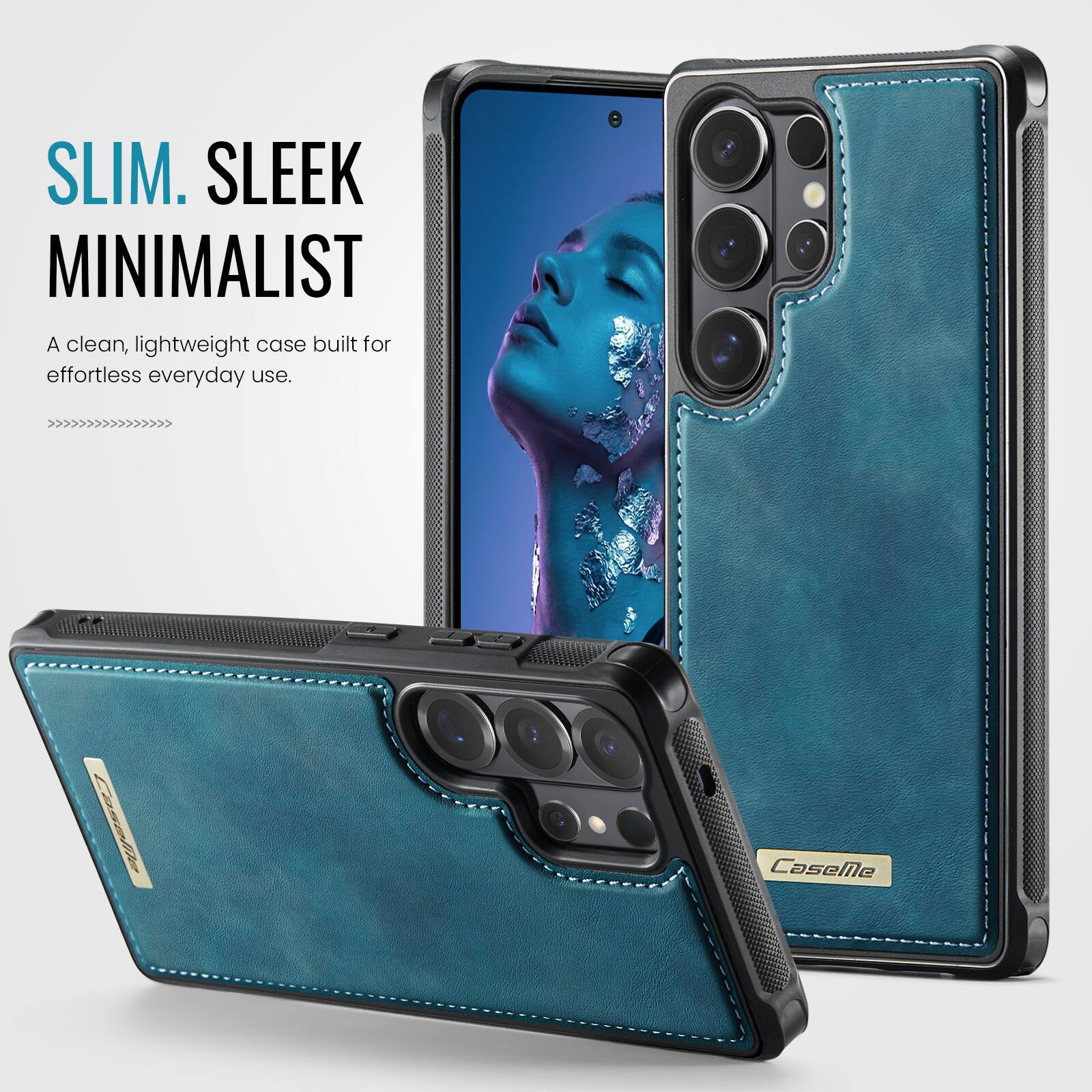 SLIM. SLEEK MINIMALIST  
A clean, lightweight case built for effortless everyday use.  
Casofo CaseMe