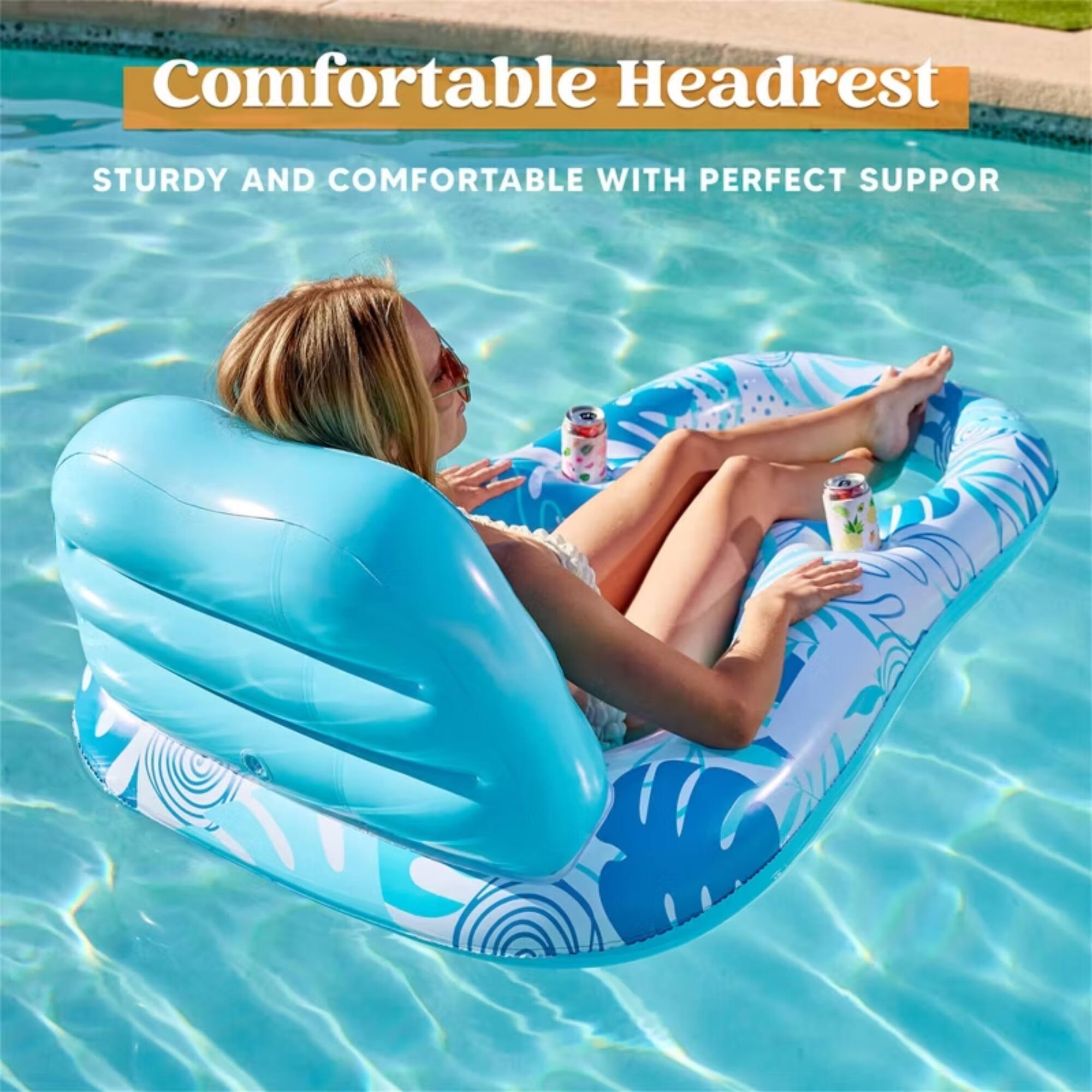 Comfortable Headrest  
STURDY AND COMFORTABLE WITH PERFECT SUPPORT