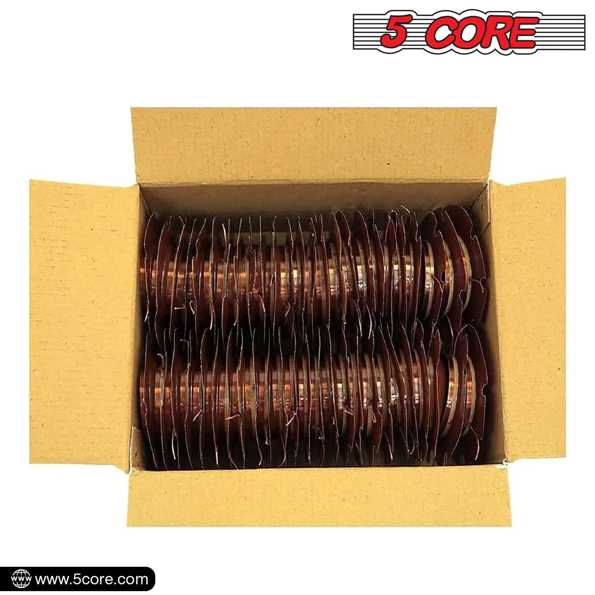 The corrected text is: "5 CORE www.5core.com"