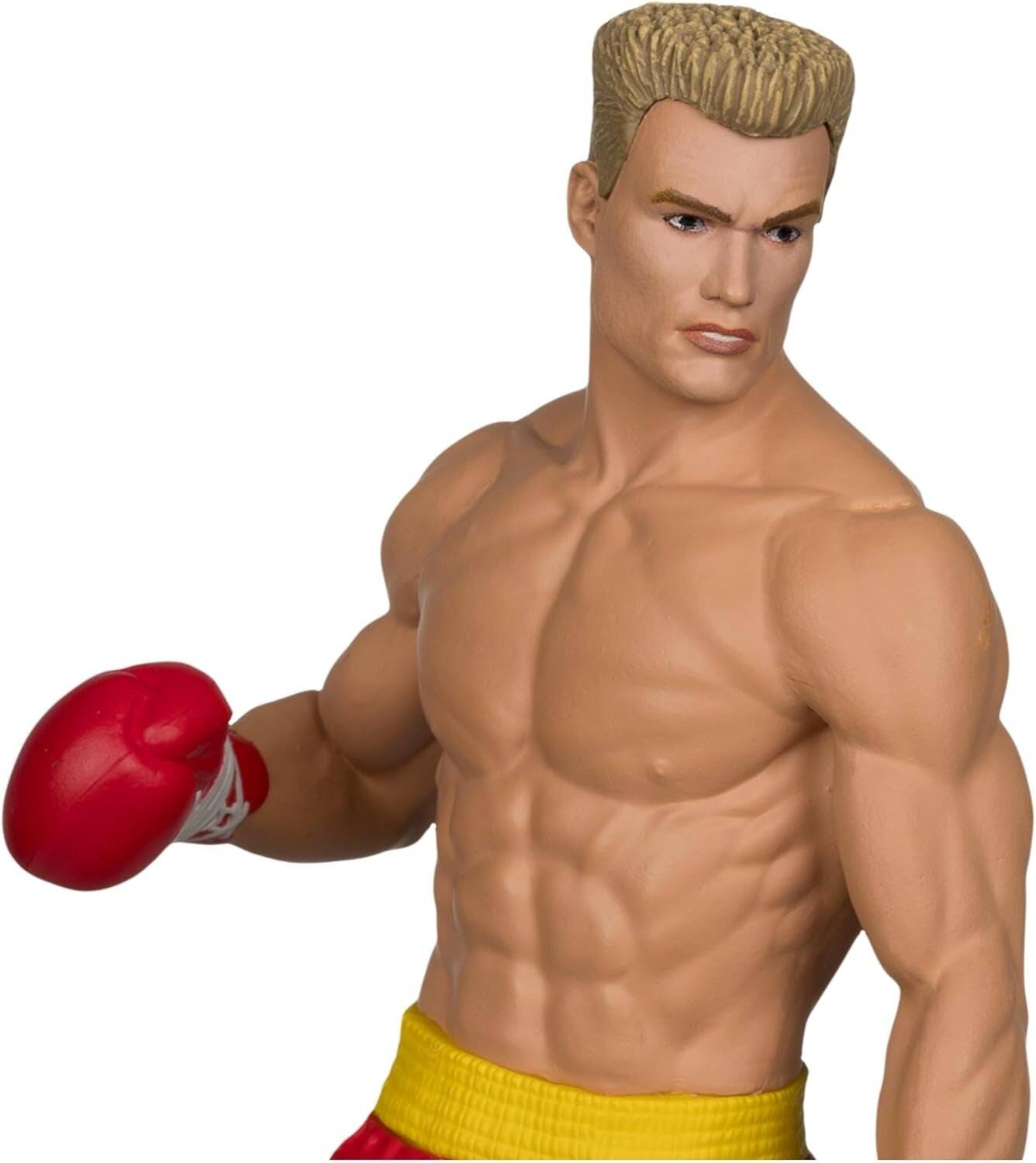 Alt View 4. McFarlane Toys - Movie Maniacs: Rocky 4 - Ivan Drago Posed - 6" Figure.