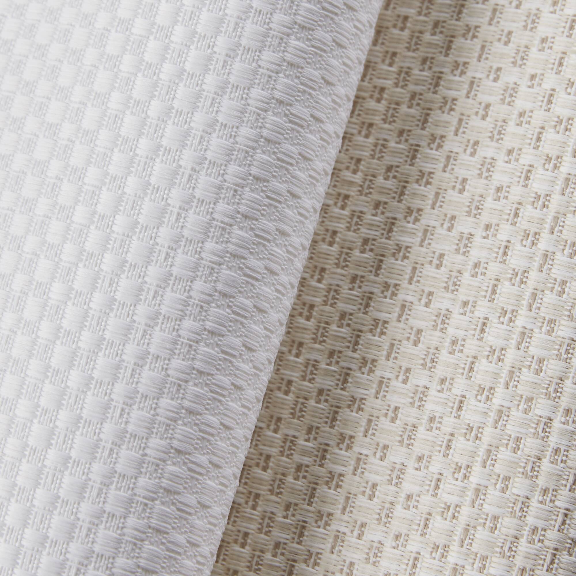 Alt View 10. BreeBe - 1PC 29x64' Cordless Roman Blind Galen Matte fabric - White.