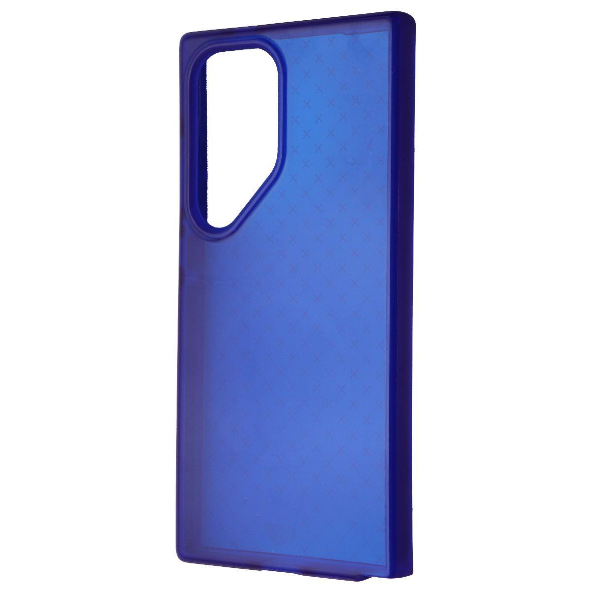 Front. Tech21 - EvoCheck Series Gel Case for Samsung Galaxy S24 Ultra - Cobalt Blue.