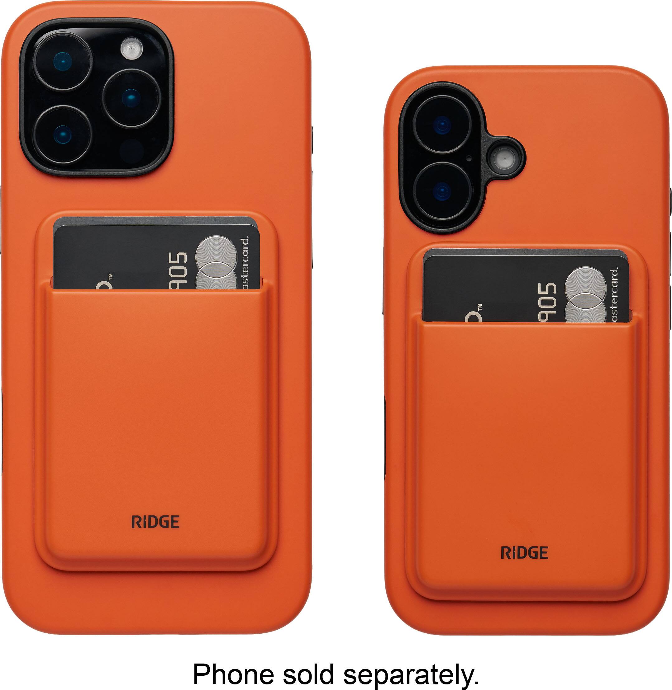 D 905 astercard.  
D 905 astercard.  
RIDGE  
RIDGE  
Phone sold separately.