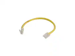 Cables to Go - C2G 04170 Cat6 Cable - Non-Booted Unshielded Ethernet Network Patch Cable, Yellow (2 Feet, 0.60 Meters)
