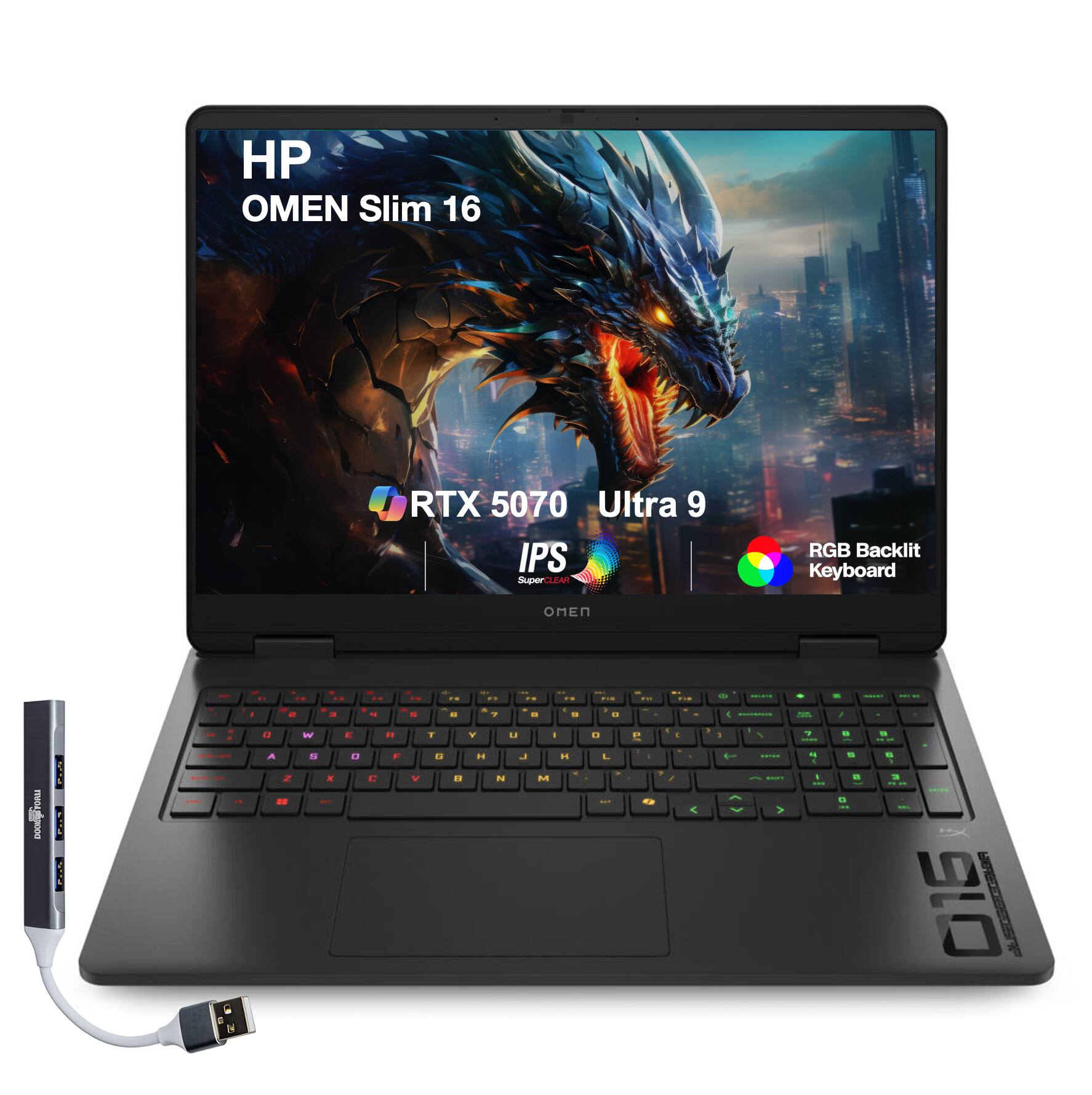 HP OMEN Slim 16 RTX 5070 Ultra 9 IPS Super Clear RGB Backlit Keyboard