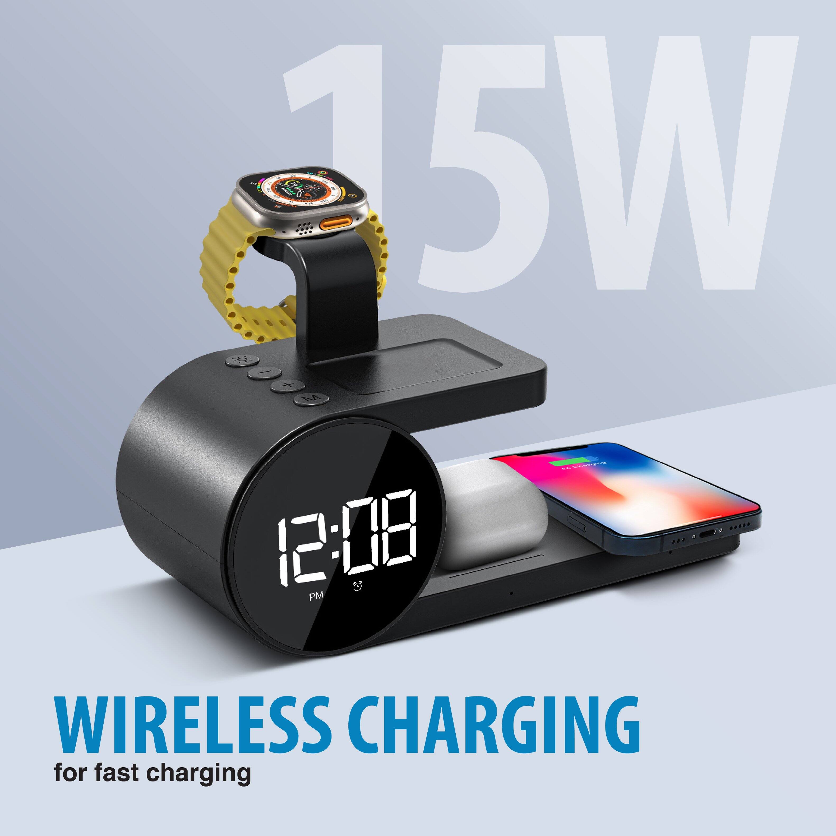 15W - 12:08 PM WIRELESS CHARGING for fast charging