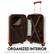 ORGANIZED INTERIOR
MULTIPLE POCKETS AND A DETACHABLE TOILETRY POUCH