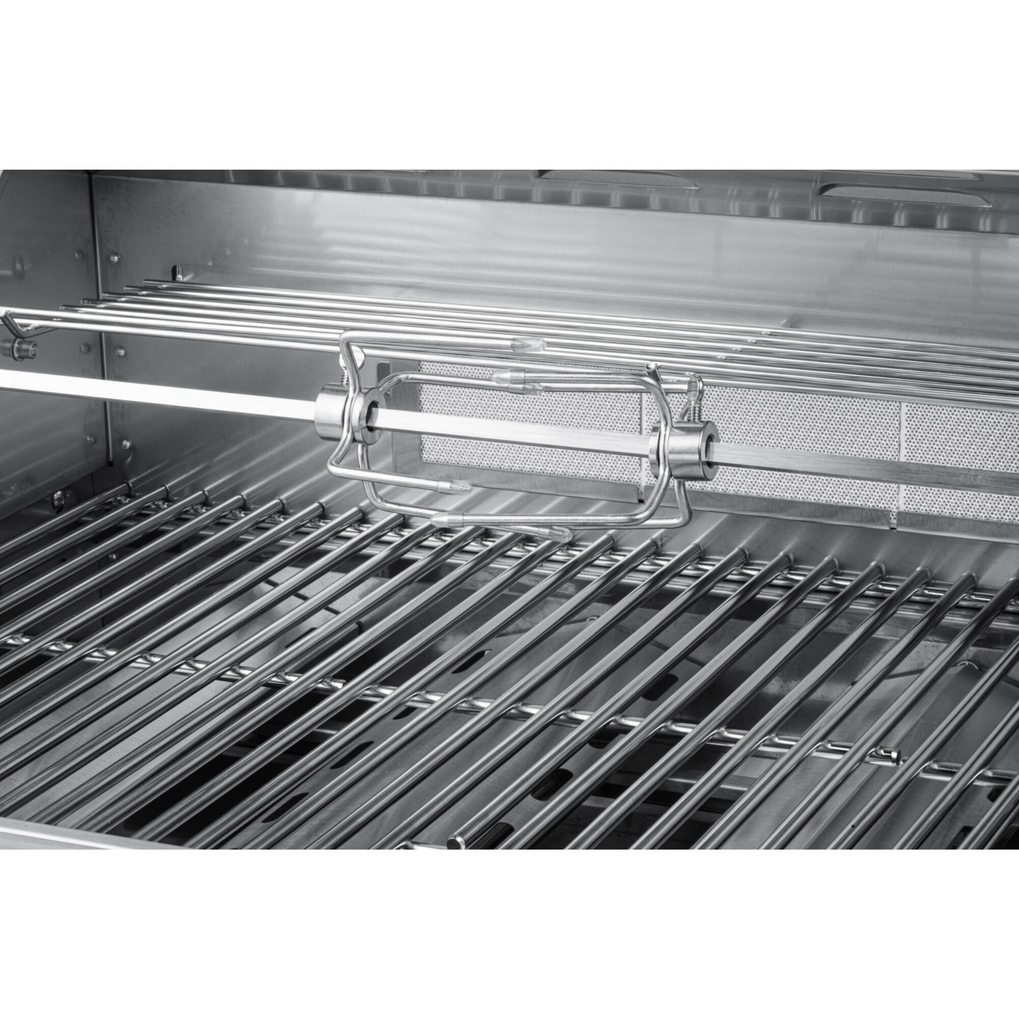 Alt View 4. Koolmore - KoolMore Outdoor Kitchen 30 in. BBQ Liquid Propane Grill with Cabinet in Stainless-Steel (KM-OKS-BQ30-BQ30CAB) - Stainless Steel.