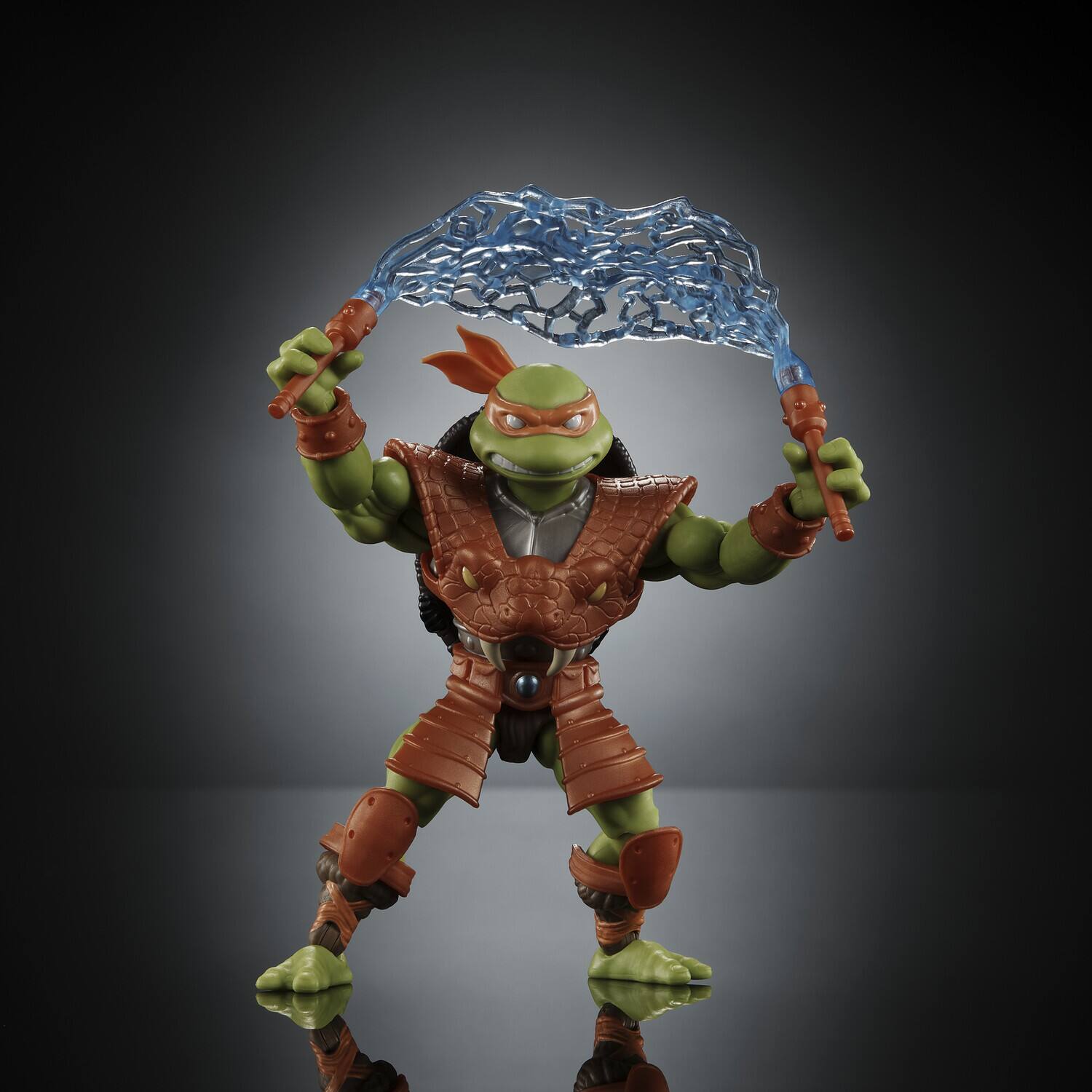 Alt View 1. Mattel - Mattel Collectible - Masters of the Universe Turtles of Grayskull Michelangelo (He-Man, MOTU, TMNT)  - COLLECTIBLES - Multicolor.
