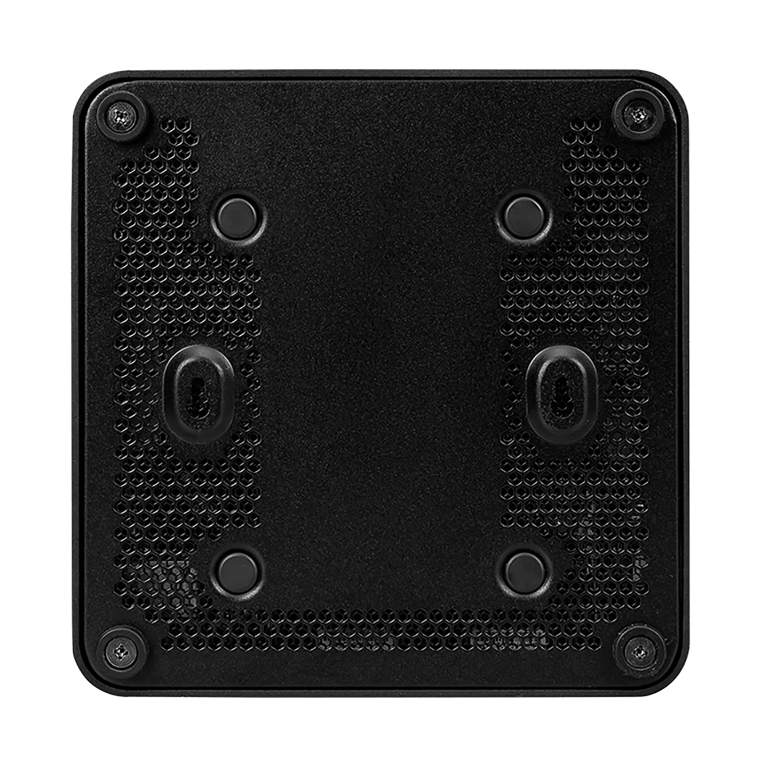 Alt View 3. MSI - Cubi NUC AI Desktop - Intel Core Ultra 5 - 16GB Memory - 1TB SSD - Black.